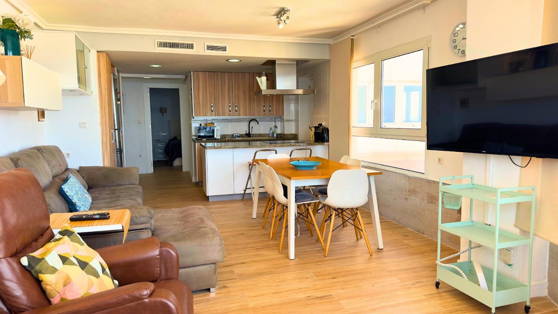 Apartament Atico A 50M Del Mar. Parking Gratis. A/C El Campello Zewnętrze zdjęcie