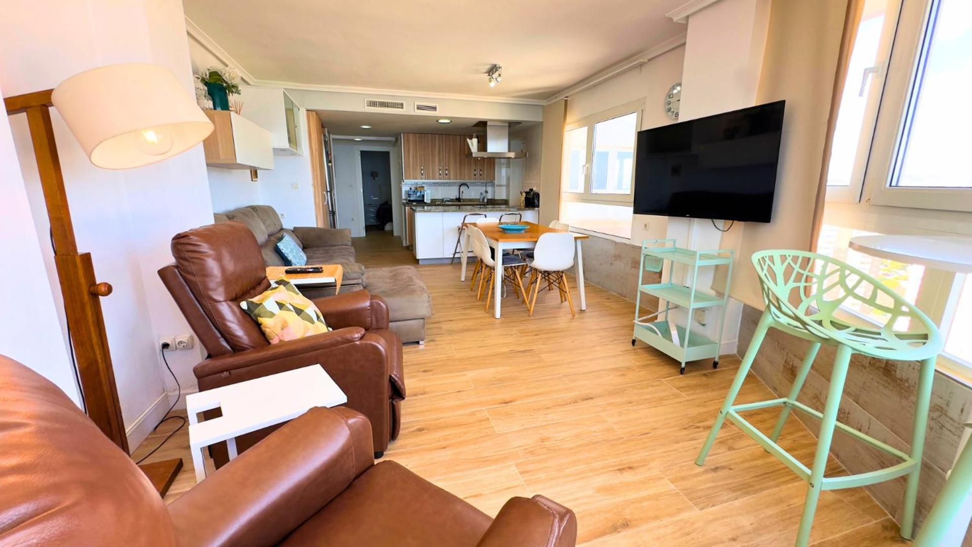 Apartament Atico A 50M Del Mar. Parking Gratis. A/C El Campello Zewnętrze zdjęcie